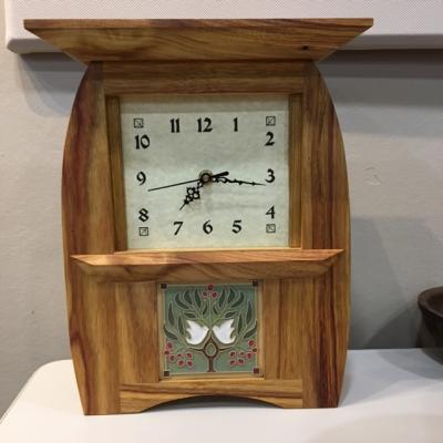 Dave-Horsey-canarywood-clock